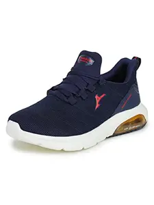 ABROS Men's ASSG1210 ASSG1210 Sports Shoes -Navy/RED -7UK