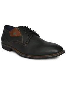 Buckaroo ADRON Genuine Leather Black Casual Shoes for Mens: Size UK 9