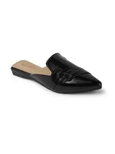 Iconics Women Fashion Sandal,Black,UK-6