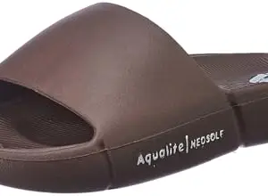 Aqualite Men NEO-257 Slipper, Brown, 9 UK/India