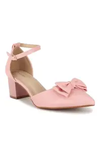 Allen Solly Women Pink Casual Heels