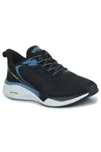 ABROS Marcus Men's Sports Shoes Black/Slate Blue 8 UK