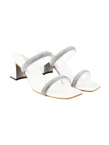 Shoetopia Women's Block Heel Sandal