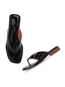 Sapatos Women Casual Sandals, Ideal for Women (ST-6257-Black-37)