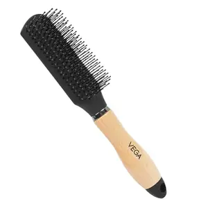 Vega Flat Hair Brush (India's No. 1* Hair Brush Brand) For Men & Women (H3-FB)