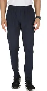 Ocra Men’s Solid Blue Track Pant (Dark Blue,M)