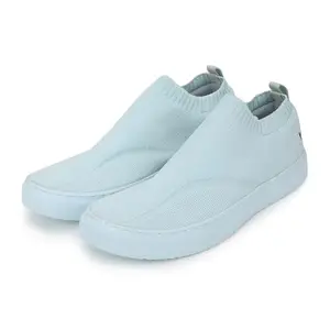 YOHO FreeStep Slip-On for Men| Stretchable and Spacious| Comfortable Casual Shoes Light Blue