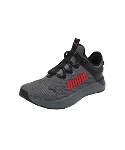 Puma Unisex-Adult Softride Astro Slip Cool Dark Gray-Black-for All Time Red Running Shoe - 11 UK (37879904)