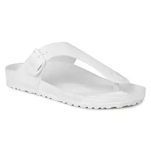 Hygear Men's Orbital White Slippers_8 UK (HG-GE-1001)