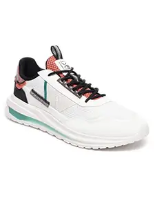 XTEP Off White, Black Retro Casual Shoes for Men EURO-41