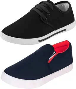 Stylish Men Mesh Shoes | Shoes for Mens | Lightweight & Comfortable | Casual/Walking/Running/Gym (9 UK, Multicolor, Combo)