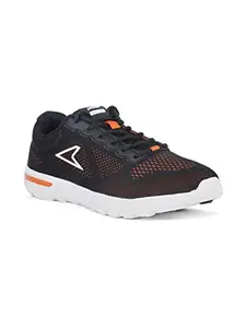 Power Mens N Walk Refresh Black Casual Shoes - 7 UK (8396453)