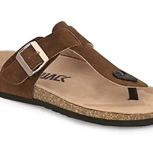 AFROJACK Mens's Suede Orginal Leather Sandals s800