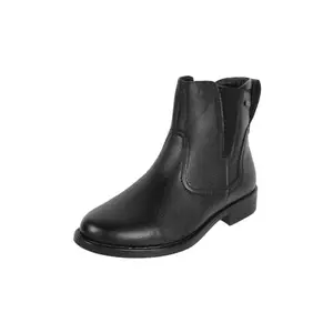 Mochi Women's TAN Faux Leather Chelsea Boots UK/7 EU/40 (31-796)