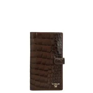 Da Milano Leather Card Holder for Men & for Women - Brown
