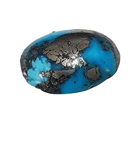 KIRTI SALES 41.25 Ratti 40.00 Carat Natural Blue Copper Turquoise Irani (Firoza) Stone Perfect for Ring