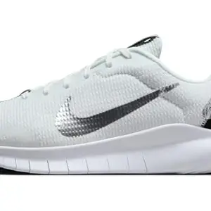 NIKE WMNS Flex Experience RN 12 PRM-Summit White/Metallic SILVER-BLACK-WHITE-5UK