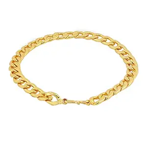 CResha Gold Plated Stylish Bracelet for Men and Women