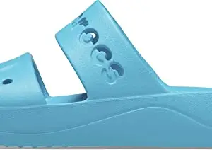 Crocs Women's BayaPltAmznSndl Digital Aqua Sandal-5 Kids UK (208750-4SL)