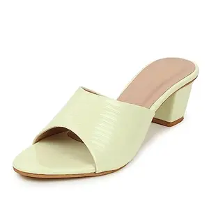 SELBRO Women's Casual Stylish Party/Wedding daily, Wear Block Heel Sandals for Girls/Ladies SLP-09