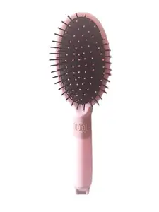 TIAMO Plastic Cute paddle oval hairbrush for men and women for hair styling /detangling and hair growth