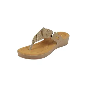 Mochi Women's Peach Open Casual - Slippers with Flat sole UK/4 EU/37(44-258)