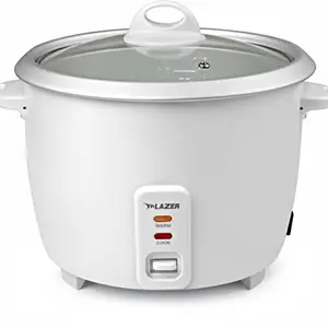 Lazer Spectra GSPL 1.8L Atomatic 700 Watt 2pots Electric Rice Cooker with Glass lid (White) price in India.