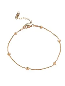 E2O Rose Gold-Plated Anklets