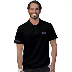 FIGHTERHERO Polo Collar T Shirt for Men | Cotton Office Collar Tshirt | Formal Half Sleeve Polo Tshirts | Wrinkle-Resistant | Colors Dont Fade | Soft & Comfortable | Regular Fit | Boundless Design