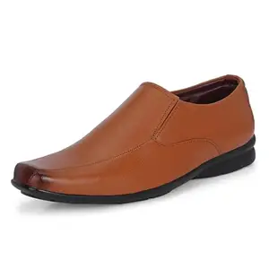 Centrino Formal Shoe for Men | Cushioned Insole | Stylish Slip ON | Perfect for Boys & Men | Office Wear & Formal Dress 6812-3 TAN