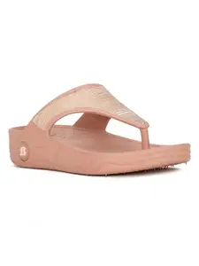 Bata Women's NEW KAFI E Slippers (5720145_NUDE_8 UK)