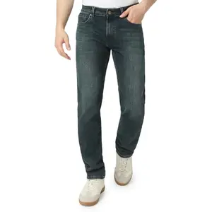 Spykar Men Blue Comfort Fit Mid-Rise Casual Jeans (Size: 36)-EMDRC2BD006-Vintage Blue
