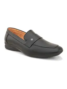 Prolific Men's Official Formal Slip-On Shoes Black