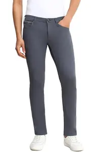 Allen Solly Men's Slim Jeans (ALDNASLFW27558_Grey