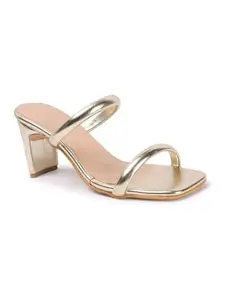 Iconics Women Sandal,Gold,UK-4