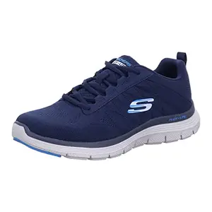 Skechers-Flex Advantage 4.0 - VALKIN-Men's Casual Shoes-232243-NVY-NAVY UK10
