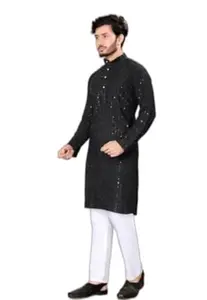 Digital Printed Kurta for Men – Eye-Catching Prints for a Bold Look for Size - 3XL Multicolour