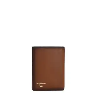 Da Milano Genuine Leather Brown Trifold Womens Wallet (10029E)
