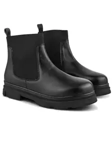 CLOG LONDON Women's Leather Ankle Boots - Perfect for Casual and Formal Occasions-CLF2530/BLACK/41