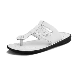 Centrino Men's Slippers | Kolhapuri Style Chappals with Soft Cushioned Footbed | Comfortable & Durable | Traditional Yet Stylish Footwear for Men 9550-4