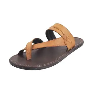 Walkway by Metro Brands Men's Brown Slippers (16-98978)