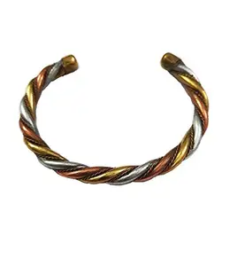 numeroastro Ashtadhatu Kada Bracelet for Men & Women - Small Size (1 Pc) - Healing Energy Bangle, Spiritual Wellness, Durable & Stylish Accessory