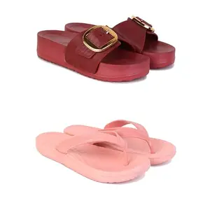 sandal for Women's,slip-ons,quality casaul sandals for Women's GRP-SAN-(2-COMBO)-1996-1979-7-EURO-38