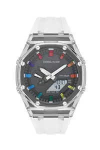 Daniel Klein Grey Analog-Digital Men Watch with Silicone Strap - DK.2100-4