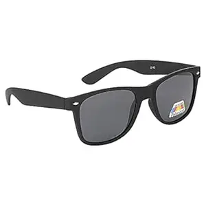 CREATURE UV Protective Unisex polarized Square Sunglasses(Color-Black) (Free Size)