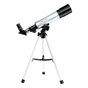 AIXING Astronomical Telesco Compact Portable Telesco of 90X Magnification with Adjustable Tripod for Kids Beginners