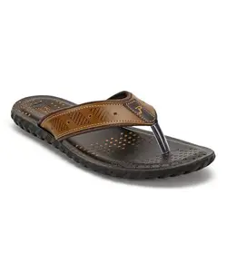 PARAGON Men's Lightweight Flip Flops | Comfortable Everyday Flip Flops with Durable Anti-Skid Sole, Cushioned Footbed & Sturdy Build for Outdoor Use