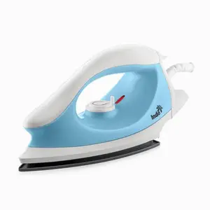 Indo Majesty DLX 1000W Best Iron For Effortless Press, Non-Stick PTFE Soleplate, Anti Bacterial German Coating, Tow Year Warranty