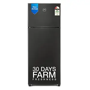 Godrej 223 L 2 Star Inverter, 30 days Farm Freshness With Nano Shield Technology Frost Free Double Door Refrigerator(2023 Model, RF EON 244B RI FS ST, Fossil Steel)