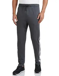 Amazon Brand - Symbol Men's Cotton Rich Strechable Knit Track Pants - Regular Fit